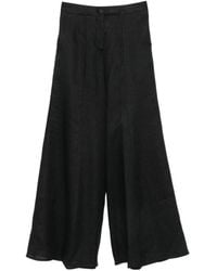 Semicouture - Kym Linen Trousers - Lyst