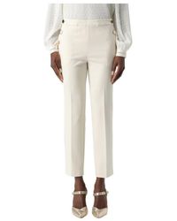 Twinset - Straight-Leg Casual Pants - Lyst