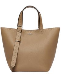 Max Mara - Extra-Small Leather Archetipo Bag - Lyst