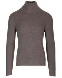 Tagliatore - Long-Sleeved Turtleneck Jumper - Lyst