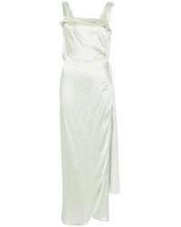 Maison Margiela - Satin Maxi Dress - Lyst