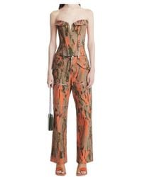 Dion Lee - Camo Print Twill Cargo Pants - Lyst