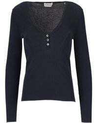 P.A.R.O.S.H. - Cipria Ribbed T-Shirt - Lyst
