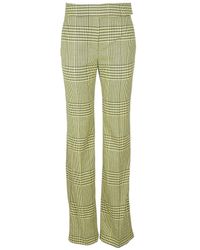 Alexandre Vauthier - Checkered Straight-Leg Tailored Pants - Lyst