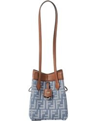 Fendi - Origami Ff Jacquard Mini Tote Bag - Lyst