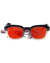 Thom Browne - Eyewear Rectangular Frame Sunglasses - Lyst