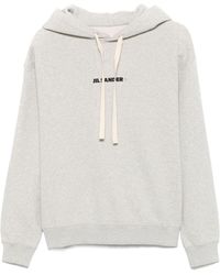 Jil Sander - Relaxed-Fit Hoodie With Drawstring Hood - Lyst