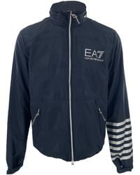 EA7 - Long-Sleeved Zipper Casual Jacket - Lyst