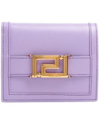 Versace - Greca Goddess Bi-Fold Wallet - Lyst