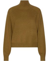 Marella - Pure Cashmere Mock Polo-Neck Jumper - Lyst