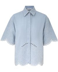Zimmermann - Denim Shirt "Daylight" - Lyst