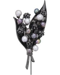 Dior - Lily Of The Valley Brooch - Lyst