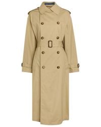 Polo Ralph Lauren - Stretch-Cotton Trench Coat - Lyst