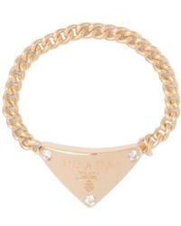 Prada - Eternal Chain Ring - Lyst