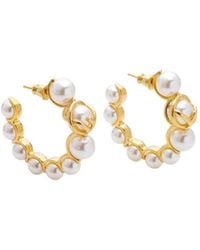Fendi - Colored Metal Earrings - Lyst