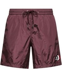 Moncler - Logo Swim Shorts - Lyst