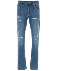 Pt Pantaloni - Pt Torino Jazz Distressed Slim Jeans - Lyst
