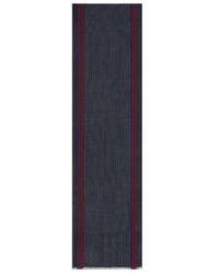 Bally - Logo Wool Scarf - Lyst