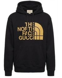 Gucci - X The North Face Logo Hoodie - Lyst