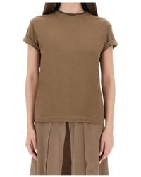 Brunello Cucinelli - Embellished Crewneck T-Shirt - Lyst