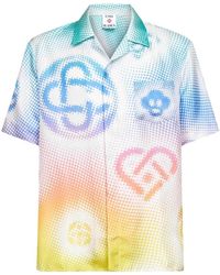 CASABLANCA - Button-Up Print Shirt - Lyst