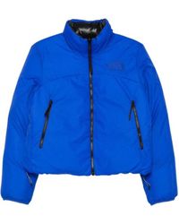 The North Face - Colorblock Puffer Down Jacket - Lyst