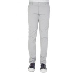 BOSS - Twill Casual Pants - Lyst