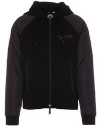 DSquared² - Logo Printed Hooded Jacket - Lyst