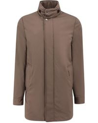 Moorer - Bracci-Skt Padded Coat - Lyst