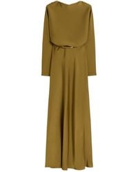 Max Mara - Lightweight Satin Dress - Lyst