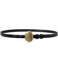 Celine - Mini Maison Taurillon Leather Belt - Lyst