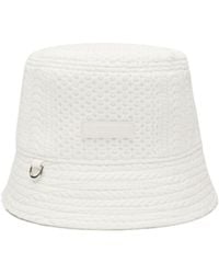 Jacquemus - Le Bob Belo Cable Knit Bucket Hat - Lyst