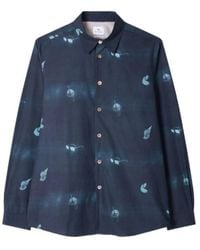 Paul Smith - Sunbleached Snaps Poplin Shirt - Lyst