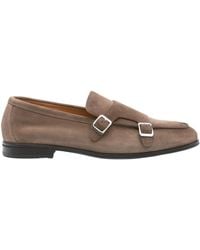 Doucal's - Double Buckle Monk Shoes - Lyst
