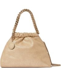 Stella McCartney - Falabella Mini Drawstring Crossbody Bag - Lyst