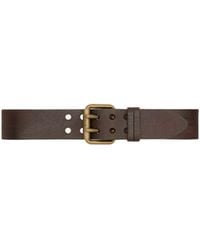 Saint Laurent - Motorcycle Wide Belt - Lyst