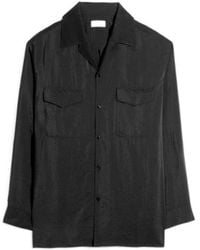 Lemaire - Convertible Collar Shirt - Lyst