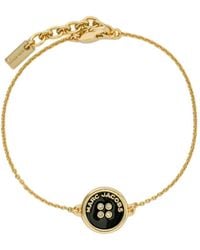 Marc Jacobs - The Button Chain Bracelet - Lyst