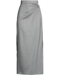 Max Mara - Solid Color Wool Pencil Skirt - Lyst
