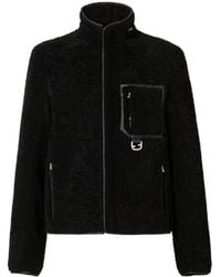 Fendi - Shearling Reversible Blouson - Lyst