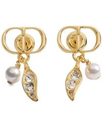 Dior - Cd Mini Lily Earrings - Lyst