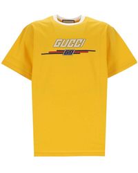 Gucci - Interlocking-G Cotton T-Shirt - Lyst
