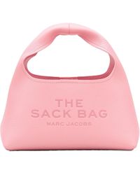Marc Jacobs - Logo Debossed Mini Top Handle Bag - Lyst