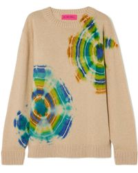 The Elder Statesman - Colorful Tie-Dye Wool Sweater - Lyst