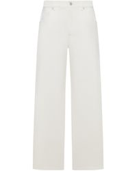 Brunello Cucinelli - Embellished Straight-Leg Jeans - Lyst