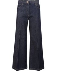 Aspesi - Wide Leg Denim Jeans - Lyst