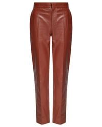 Chloé - Mid-Rise Straight Trousers - Lyst