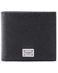 Dolce & Gabbana - Logo Plaque Bi-Fold Wallet - Lyst