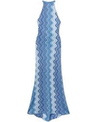 MC2 Saint Barth - Tony R Rachel Sea Wave Long Dress - Lyst