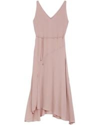 BOSS - V-Neck Slip Dress - Lyst
